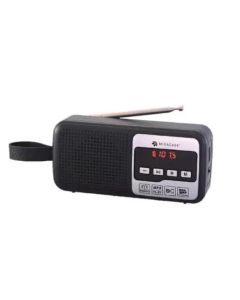 רדיו טרנזיסטור BT FM MIR 500MFMR בצבע שחור כסוף