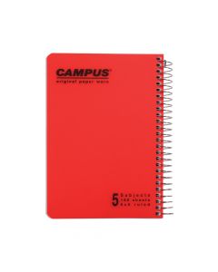 מחברת 5 נושא CAMPUS A4 PP משובץ