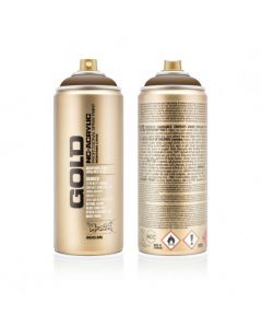 Montana Cans ספריי צבע - Montana Gold 400 מ"ל מס' גוון: 1470 שם גוון: Palish Brown