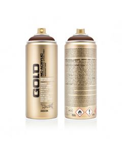 Montana Cans ספריי צבע - Montana Gold 400 מ"ל מס' גוון: S8010 שם גוון: Shock Brown