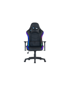 כיסא גיימינג DRAGON SPACE PLUS RGB בד שחור