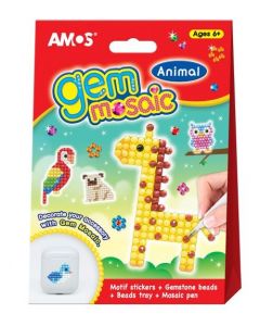מדבקות שיבוץ חיות  AMOS