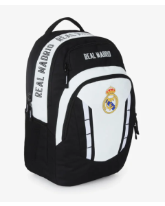תיק שחור/לבן Real Madrid Soccer