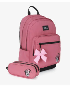 תיק+קלמר ורוד Disney Pink Minnie