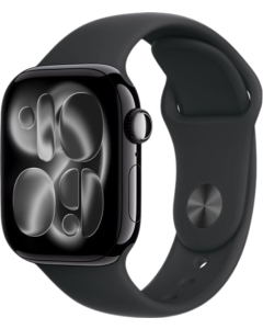 APPLE שעון חכם Apple Watch Series 11 GPS 46mm אלומיניום שחור Jet Black עם רצועת Sport שחורה S/M