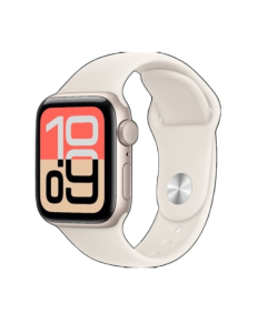 APPLE שעון חכם Apple Watch SE 3 GPS 40mm אלומיניום Starlight עם רצועת Sport Starlight S/M