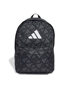 תיק ADIDAS שחור חותמות לוגו