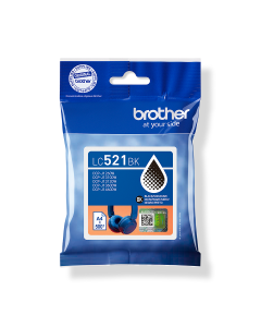 ראש דיו שחור BROTHER LC521BK