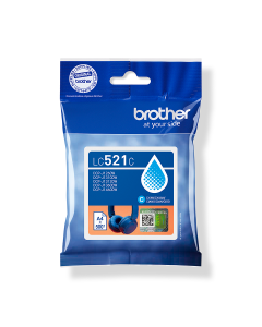 ראש דיו כחול BROTHER LC521C