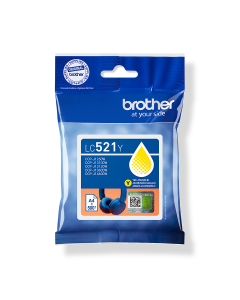 ראש דיו צהוב BROTHER LC521Y