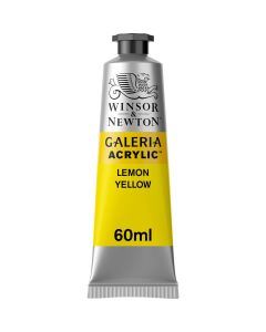 Winsor & Newton צבע אקריליק - Galeria 60 מ"ל מס גוון: Lemon Yellow