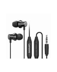 אוזניות ‏חוטיות Lenovo HF130  בצבע שחור