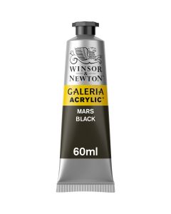 Winsor & Newton צבע אקריליק 60 מ"ל Galeria גוון: Mars black