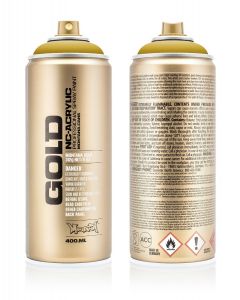 Montana Cans ספריי צבע - Montana Gold 400 מ"ל מס גוון: 1050 שם גוון: Curry