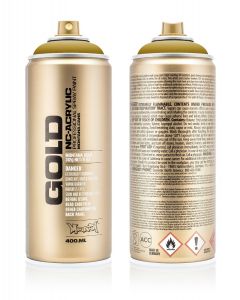 Montana Cans ספריי צבע - Montana Gold 400 מ"ל מס' גוון: 1060 שם גוון: Mustard