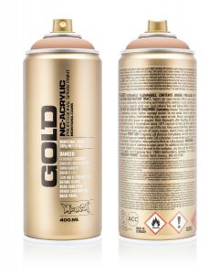 Montana Cans ספריי צבע - Montana Gold 400 מ"ל מס גוון: 1430 שם גוון: Make-up