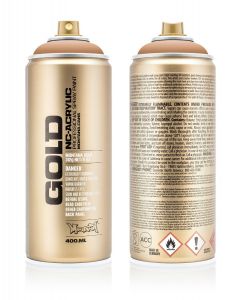 Montana Cans ספריי צבע - Montana Gold 400 מ"ל מס' גוון: 1440 שם גוון: Toffee