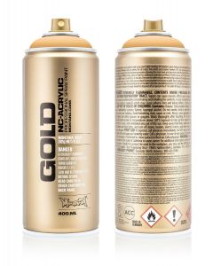 Montana Cans ספריי צבע - Montana Gold 400 מ"ל מס' גוון: 2020 שם גוון: Creme Orange
