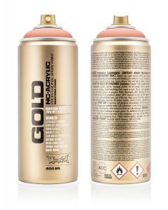 Montana Cans ספריי צבע - Montana Gold 400 מ"ל מס' גוון: 8070 שם גוון: Salmon