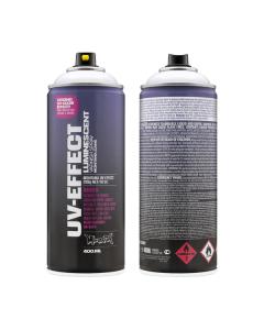 Montana Cans ספריי צבע - 400 מ"ל מס' גוון: UV1000 שם גוון: UW-Effect Transparent