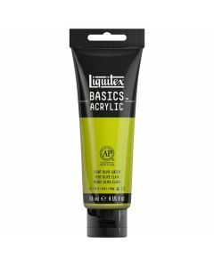 Liquitex צבע אקריליק 118 מ"ל Basics גוון: Ligth Olive Green מספר גוון:X0218