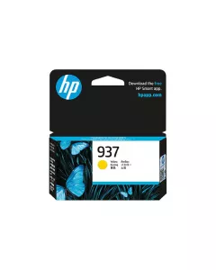 ראש דיו צהוב HP 937 4S6W4NE 0.8K