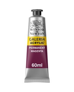Winsor & Newton צבע אקריליק - Galeria 60 מ"ל מס גוון: 488 Permanent Magenta