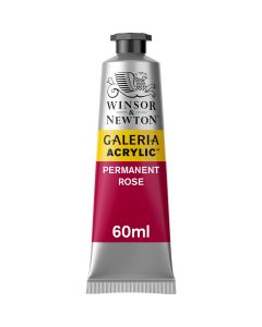 Winsor & Newton צבע אקריליק - Galeria 60 מ"ל מס' גוון: Permananet Rose
