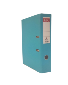 קלסר ‏‏ABC עברית גב ‏‏8 טורקיז