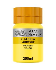 Winsor & Newton צבע אקריליק - Galeria 250 מ"ל מס גוון: Process Yellow