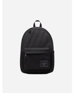 HERSCHEL תיק גב קלאסי שחור לוגו שחור