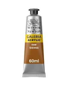 Winsor & Newton צבע אקריליק - Galeria 60 מ"ל מס גוון: Raw sienna