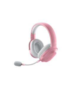 אוזניות אלחוטיות ורודות עם דונגל RAZER BARRACUDA PINK