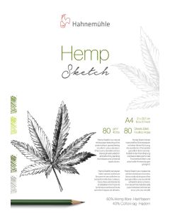 HAHNEMUHLE  Hemp בלוק A4 לרישום 80 גרם