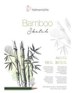 HAHNEMUHLE  Bamboo בלוק A4 לרישום 105 גרם