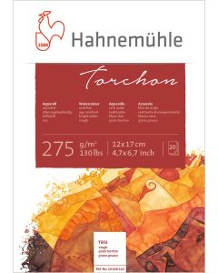 HAHNEMUHLE  Torchon בלוק 12X17 לצבעי מים 275 גרם
