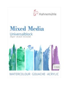 HAHNEMUHLE  Universal בלוק 24X32 מיקס מדיה 310 גרם