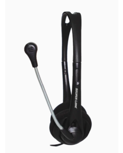 אוזניות+מיק' 3.5 מ"מ HEADSET HS013V Silver Line