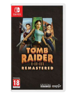 NINTENDO SWITCH TOMB RAIDER I-III REMASTERED STANDARD EDITION משחק