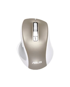 עכבר אלחוטי ארגונומי ASUS MW202 / Silent & Ergonomi Wireless Mouse / 2.4GHz / 4000dpi / Golden