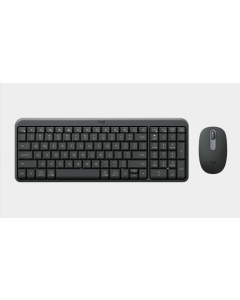סט מקלדת ועכבר אלחוטי LOGITECH MK250 שחור
