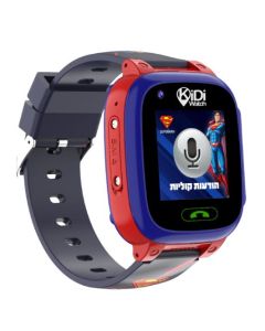 שעון חכם לילדים  KIDIWATCH דגם סופרמן 4G
