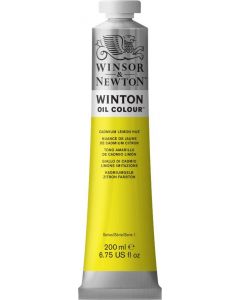 Winsor & Newton צבע שמן ווינטון 200 מ"ל Cadmium Lemon Hue מספר גוון:W0087