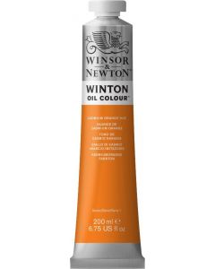 Winsor & Newton צבע שמן ווינטון 200 מ"ל Cadmium Orange Hue מספר גוון:W0090