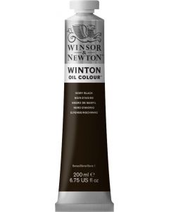Winsor & Newton צבע שמן ווינטון 200 מ"ל Ivory Black מספר גוון:W0331