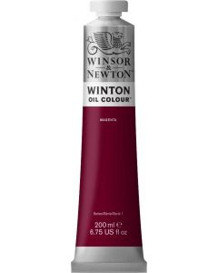 Winsor & Newton צבע שמן ווינטון 200 מ"ל Magenta מספר גוון:W0380