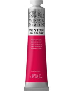 Winsor & Newton צבע שמן ווינטון 200 מ"ל Permanent Rose מספר גוון:W502