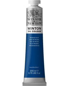 Winsor & Newton צבע שמן ווינטון 200 מ"ל Prussain Blue מספר גוון:W0538