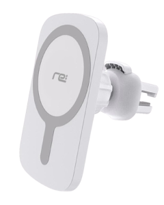 מעמד מגנטי MagSafe אלחוטי לרכב לבן