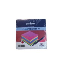 נייר ממו צבעוני